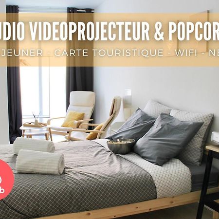 Studio Videoprojecteur & Popcorn - Proche Victoire Appartement Bordeaux Buitenkant foto