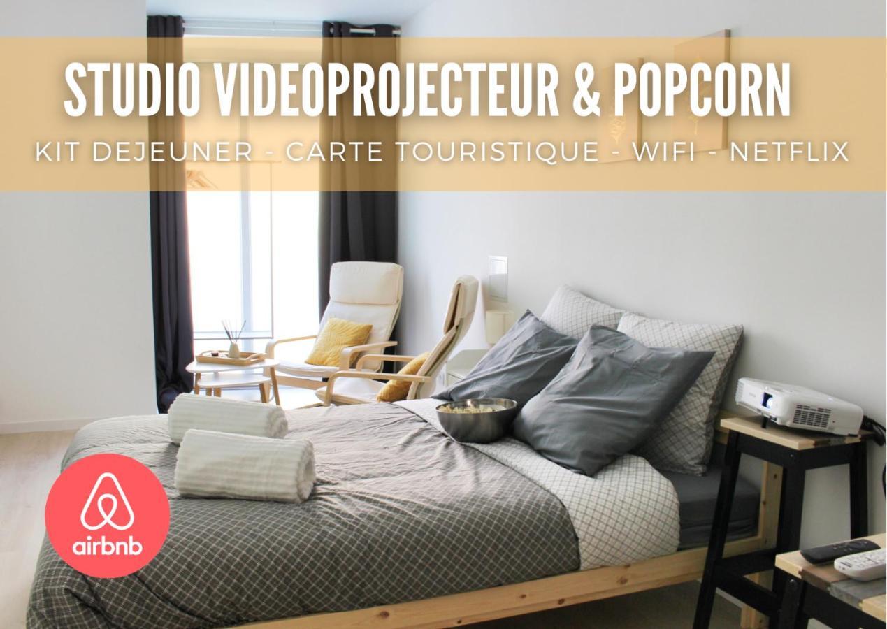 Studio Videoprojecteur & Popcorn - Proche Victoire Appartement Bordeaux Buitenkant foto